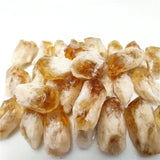 50g Natural Brazilian Citrine Stone Quartz Crystal Rough Points