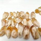 50g Natural Brazilian Citrine Stone Quartz Crystal Rough Points