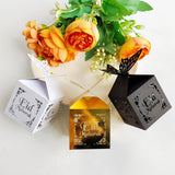 10Pcs Eid Mubarak Candy Box Lace Paper Box for Eid Gift Cookies Ramadan Party