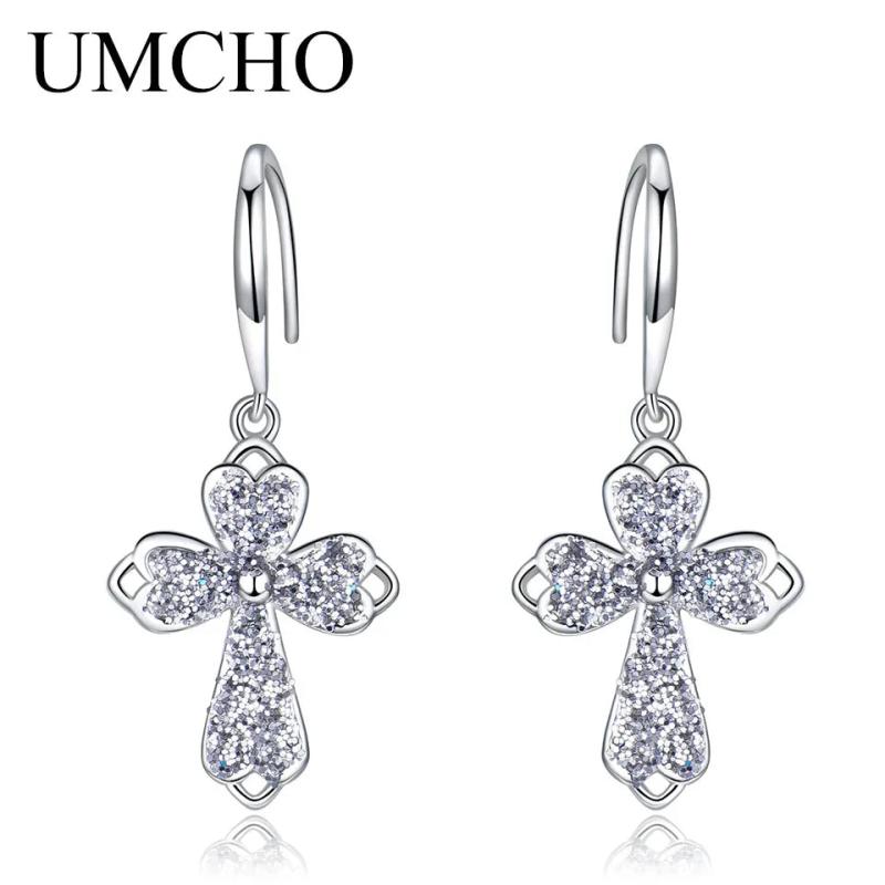 925 Sterling Silver Drop Earrings for Women Party Gift