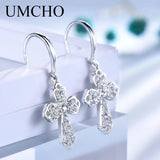 925 Sterling Silver Drop Earrings for Women Party Gift
