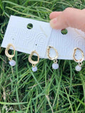 Baroque Pearl Dangle Earrings S925 Needle ECO Brass 14kAnti/Gold Filled HYACINTH