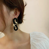 ZAY S925 Needle Jewelry Drop Earrings for Women Party