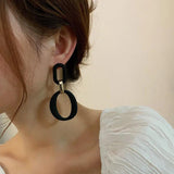 ZAY S925 Needle Jewelry Drop Earrings for Women Party