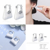 Heart Shape Pink Diamond Zircon Earrings Jewelry Gift