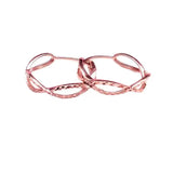 14K Rose Gold Plated Geometric Earrings for Women
