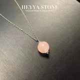 Rose Quartz Drop Earrings 925 Sterling Silver Gemstone Jewelry