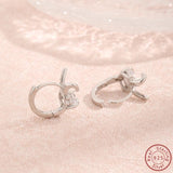 925 Sterling Silver Rabbit Earrings - High-Quality Jewelry