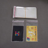 200pcs Small Clear Self Adhesive Bags for Candy Cookie Jewelry