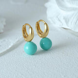 925 Silver Turquoise Pendant Earrings Wedding Jewelry Gift