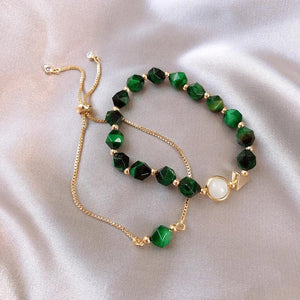 Light Green Tiger's Eye Bracelet for Women