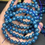 Natural Apatite Bead Bracelet 6mm 8mm 10mm Round Bead 18cm