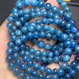 Natural Apatite Bead Bracelet 6mm 8mm 10mm Round Bead 18cm