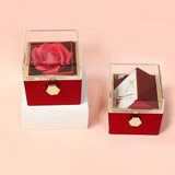 Eternal Rose Flower Jewelry Box Wedding Gift Boxes