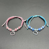 Cats Spider Friendship Bracelets for Bff Halloween Christmas Matching Rope Chain