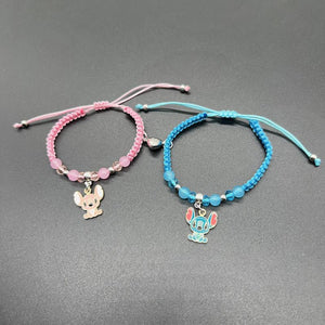 Cats Spider Friendship Bracelets for Bff Halloween Christmas Matching Rope Chain