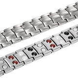 Healing FIR Magnetic Titanium Bio Energy Bracelet For Men Women