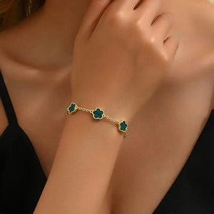 Five Petal Flower Bracelet Women's Niche Feeling Petal Bracelet Jewelry