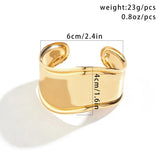 Punk Metal Wide Bracelet Vintage Rock Bangle HipHop Jewelry