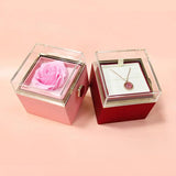 Eternal Rose Box Jewelry Storage Wedding Gift Box