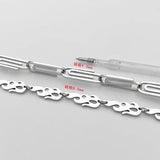 Titanium Steel Geometric Bracelet Retro Paper Clip Temperament