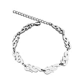 Titanium Steel Geometric Bracelet Retro Paper Clip Temperament