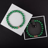 Malachite Bead Bracelet Women Magnetic Health Healing Jewelry