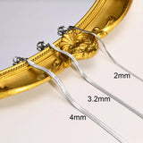 Herringbone Snake Chain Bracelet 18k Plated Link Adjustable Stainless Steel