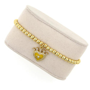 Love Beads Bracelet For Women with Charms Gorgeous Jewelry
