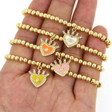 Love Beads Bracelet For Women with Charms Gorgeous Jewelry