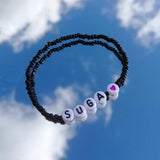 BTS Bracelet Amry Seed Beads Letter Bracelet for Women