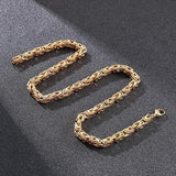 6mm Hip Hop Titanium Steel Men's Bracelet Stainless Steel Chain