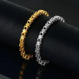Vintage 5mm Stainless Steel Bicycle Hand Chain for Women 7'