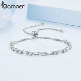 Zircon Adjustable Bracelet for Women Birthday Gift