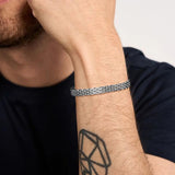 Mesh Link Chain Bracelets for Women Men,Stainless Steel Italian Chain Wristband