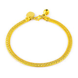 24K Filled Mens Bracelet Wholesale Pure Jewelry for Party Wedding
