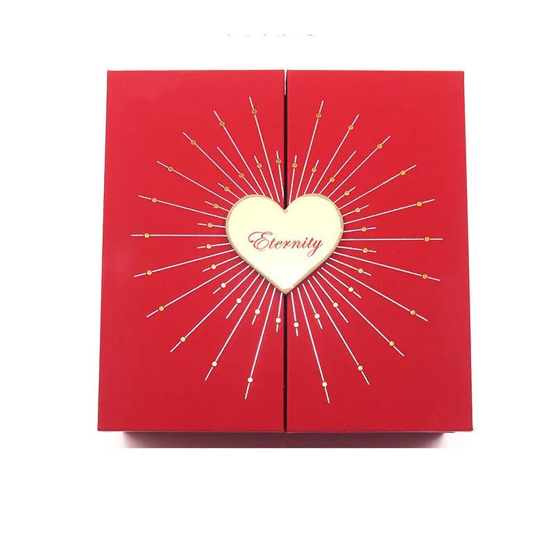 Heart Shaped Jewelry Box for Girl Birthday Mother's Christmas Gift