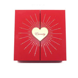 Heart Shaped Jewelry Box for Girl Birthday Mother's Christmas Gift