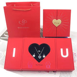 Heart Shaped Jewelry Box for Girl Birthday Mother's Christmas Gift