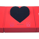 Heart Shaped Jewelry Box for Girl Birthday Mother's Christmas Gift