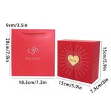 Heart Shaped Jewelry Box for Girl Birthday Mother's Christmas Gift