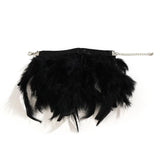 Ostrich Feather Cuff Bracelets for Women Boho Adjustable Bangles Y2K Jewelry