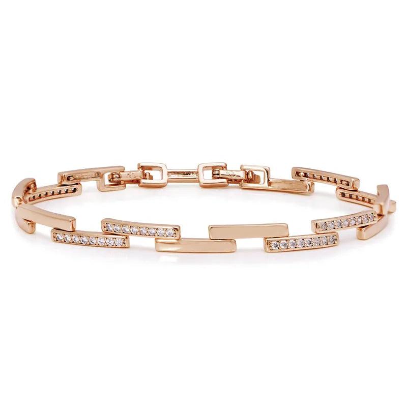Zircon Square Bracelet Women's Jewelry