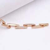 Zircon Square Bracelet Women's Jewelry