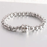 Vintage Zircon Bracelet Stainless Steel for Women