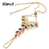 Kinel Indian Zircon Bracelet Vintage Wedding Jewelry