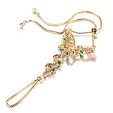 Kinel Indian Zircon Bracelet Vintage Wedding Jewelry