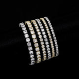 Micro Tennis Bracelet Hip Hop Bling Iced Out CZ Jewelry