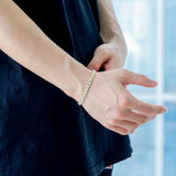 Micro Tennis Bracelet Hip Hop Bling Iced Out CZ Jewelry