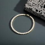 Micro Tennis Bracelet Hip Hop Bling Iced Out CZ Jewelry